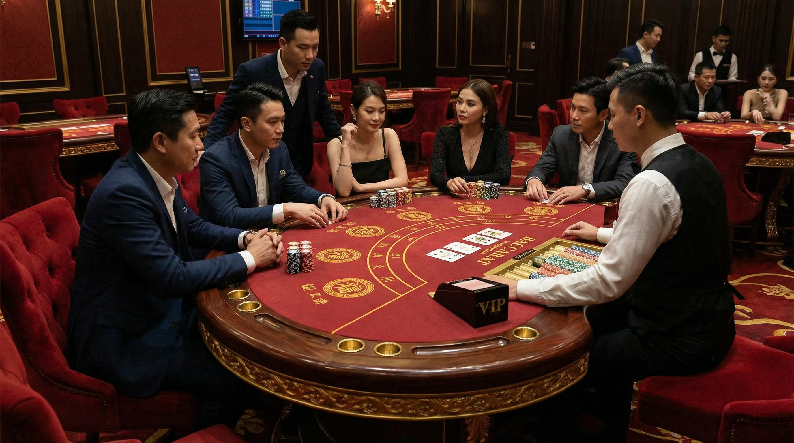 百家乐游戏VIP房间展示